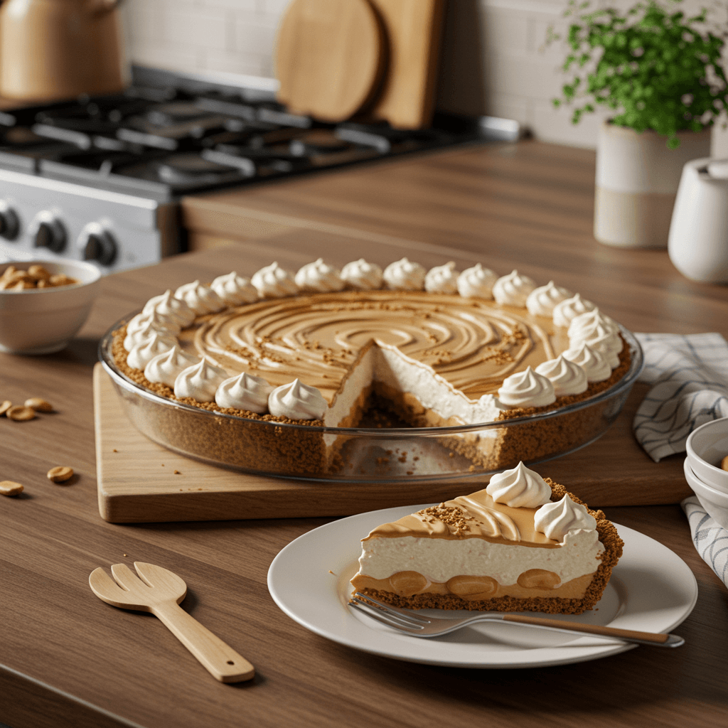 Indulgent Peanut Butter Cream Pie