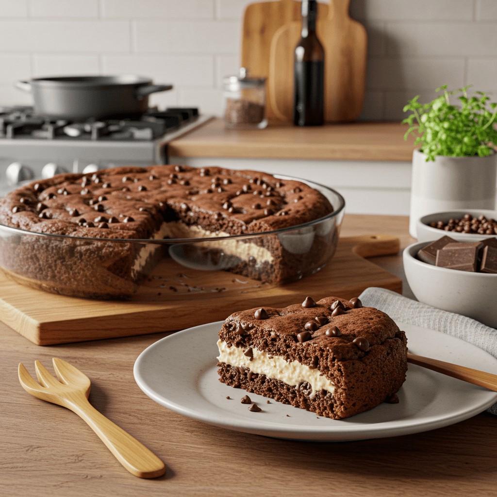 Irresistible Chocolate Chip Pudding Cake