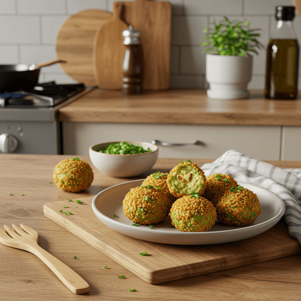 Irresistible Crispy Deep-Fried Avocado Bites