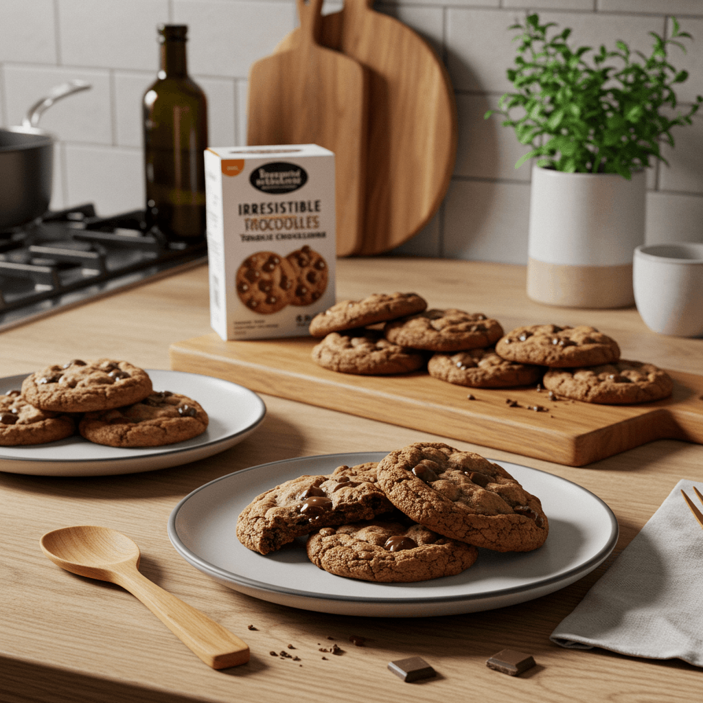 Irresistible Double Chocolate Chunk Cookies