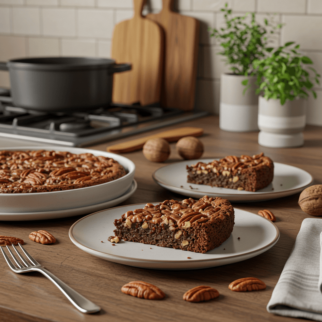 Pecan Brownie Delight