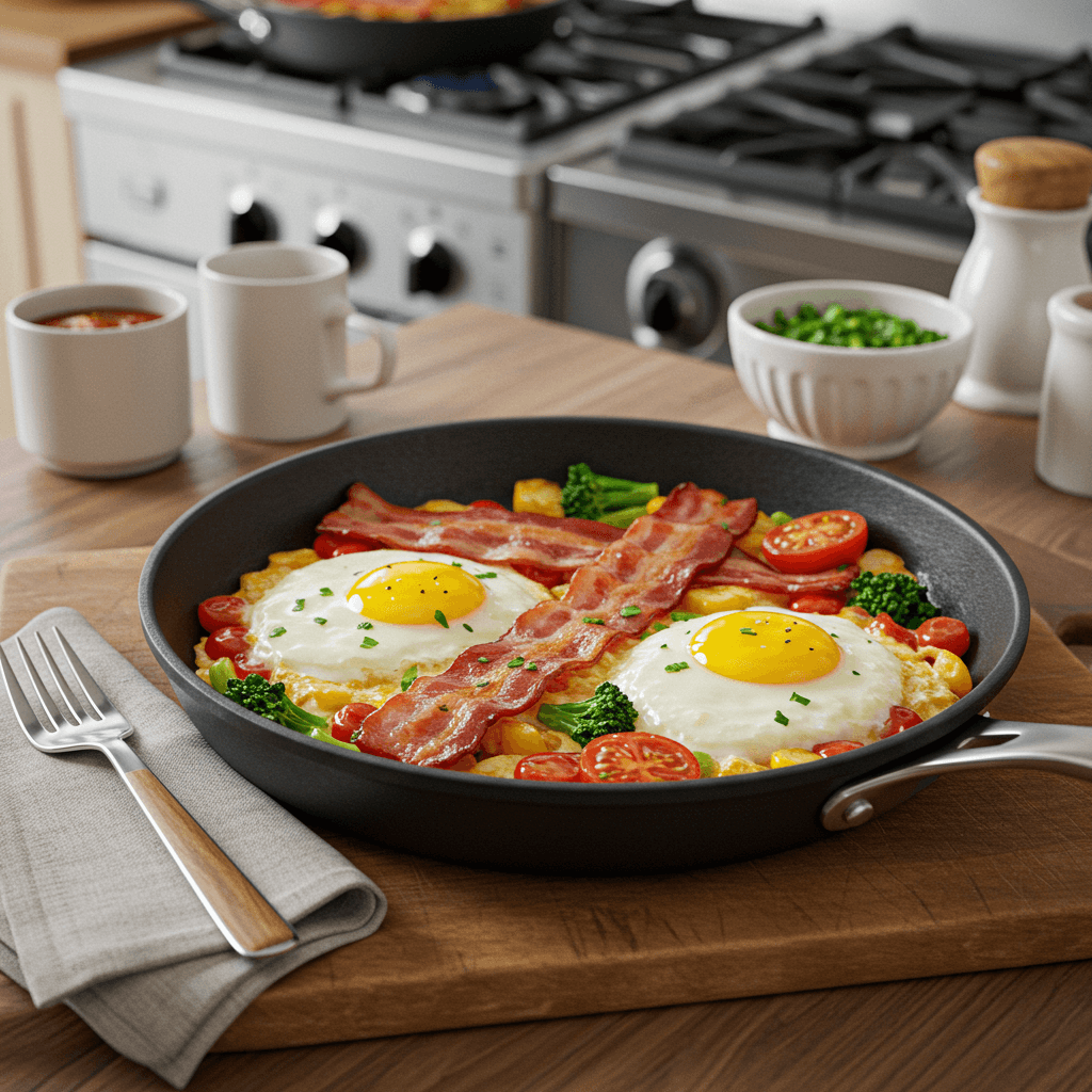 Savory Bacon & Egg Breakfast Skillet
