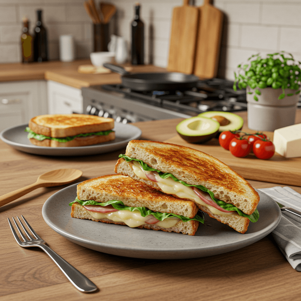 The Ultimate Gourmet Grilled Cheese Sandwich
