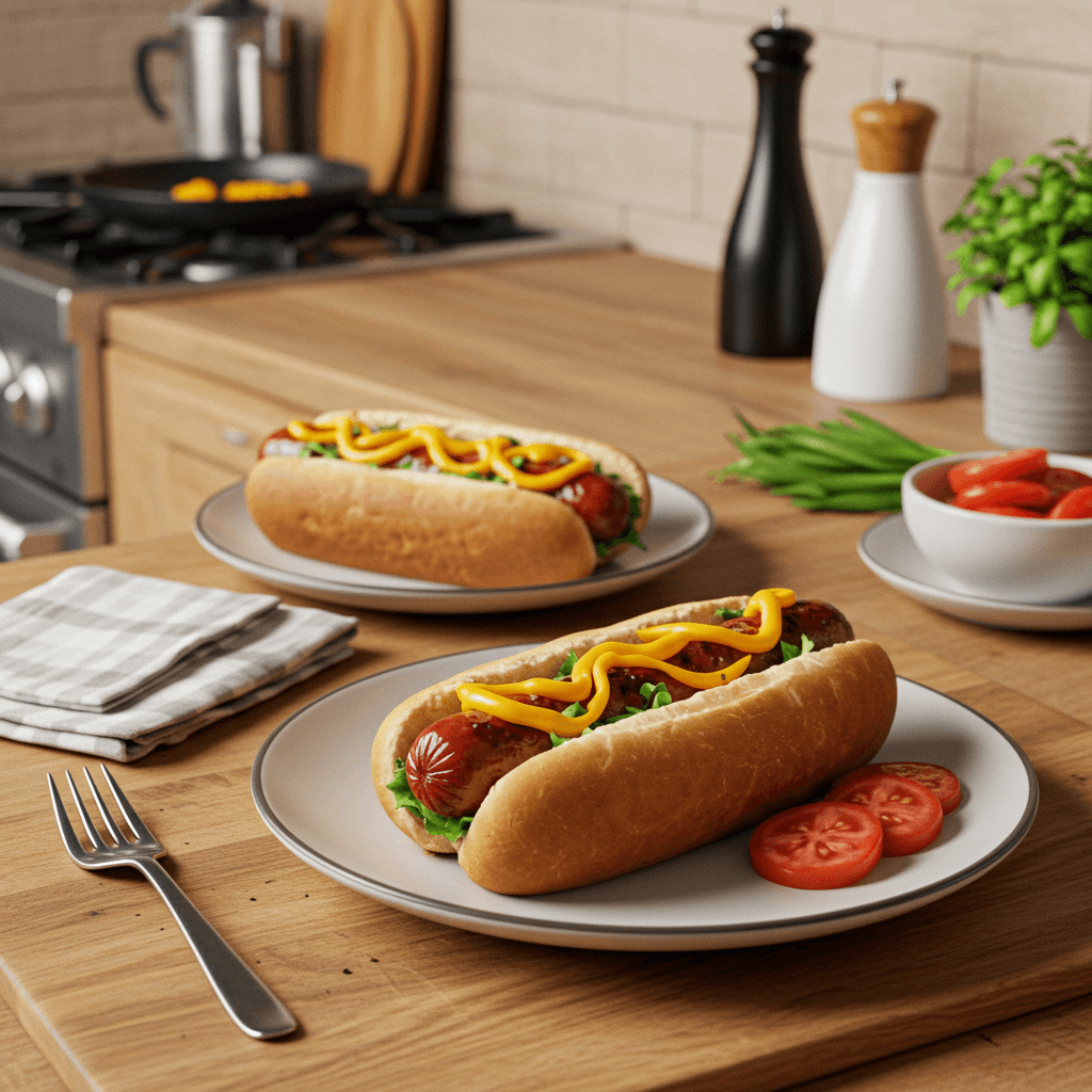 Ultimate Charcoal-Grilled Hot Dog Extravaganza