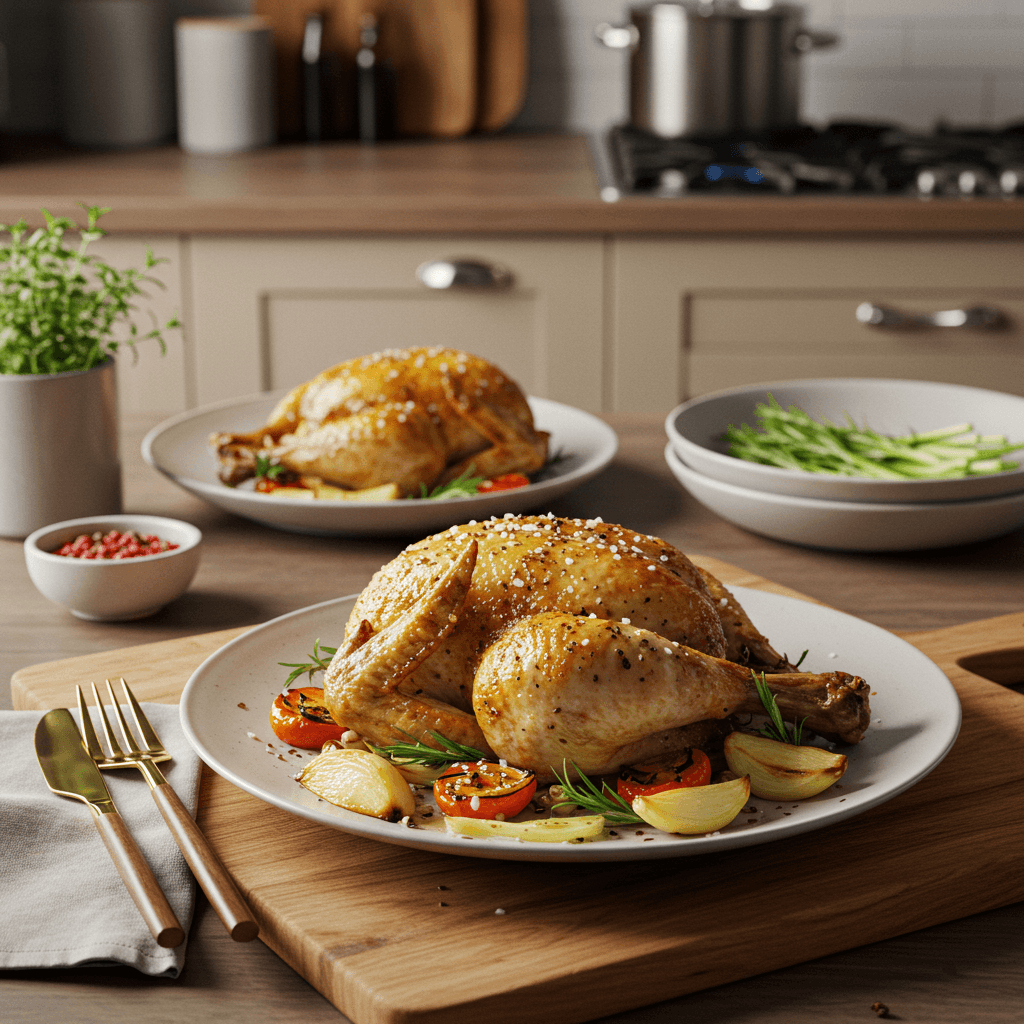 Ultimate Sea Salt-Crusted Baked Chicken on the Stove