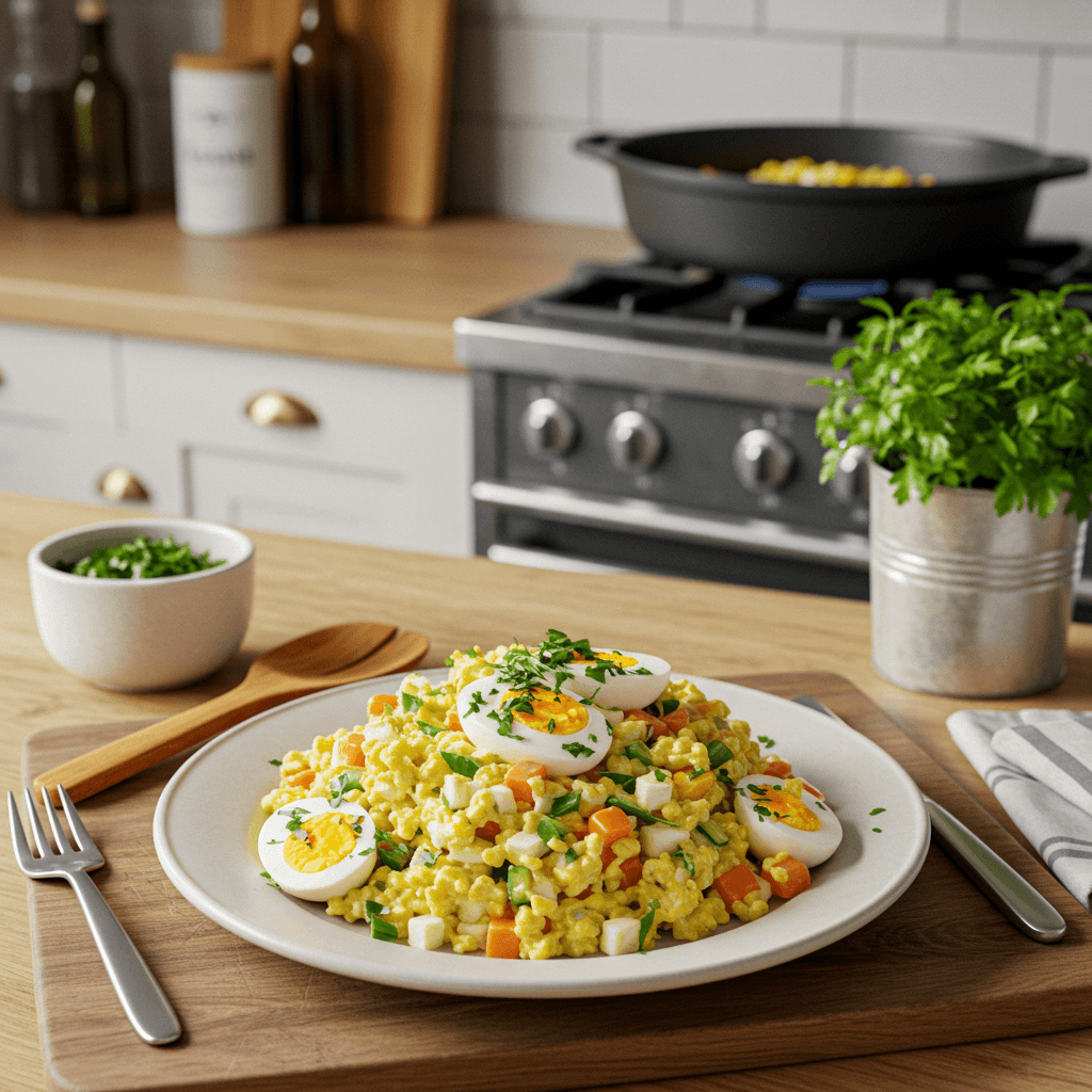 Ultimate Stove-Top Egg Salad Delight