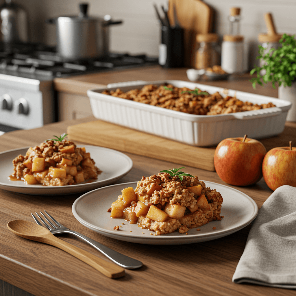 Baked Apple Medley Crisp: An Oven-Baked Snack Delight