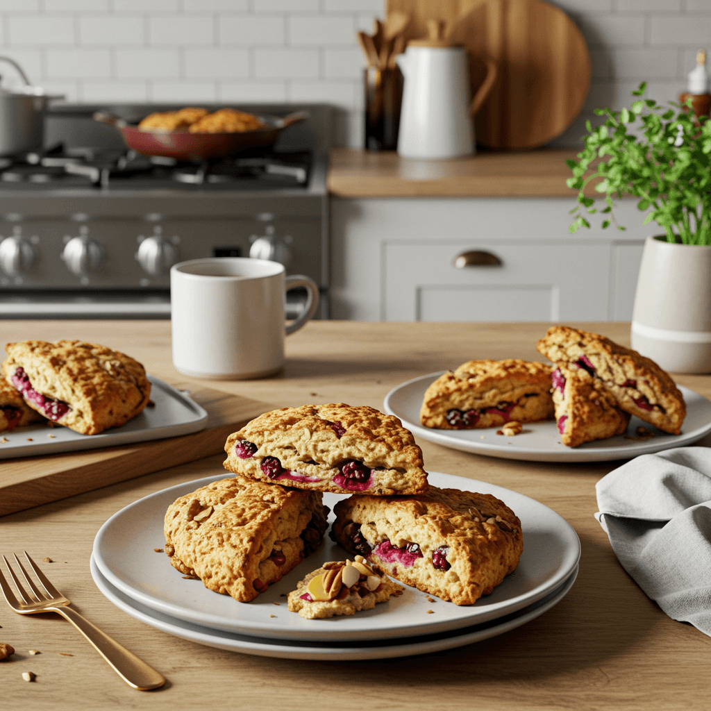 Berry-Nut Breakfast Scones