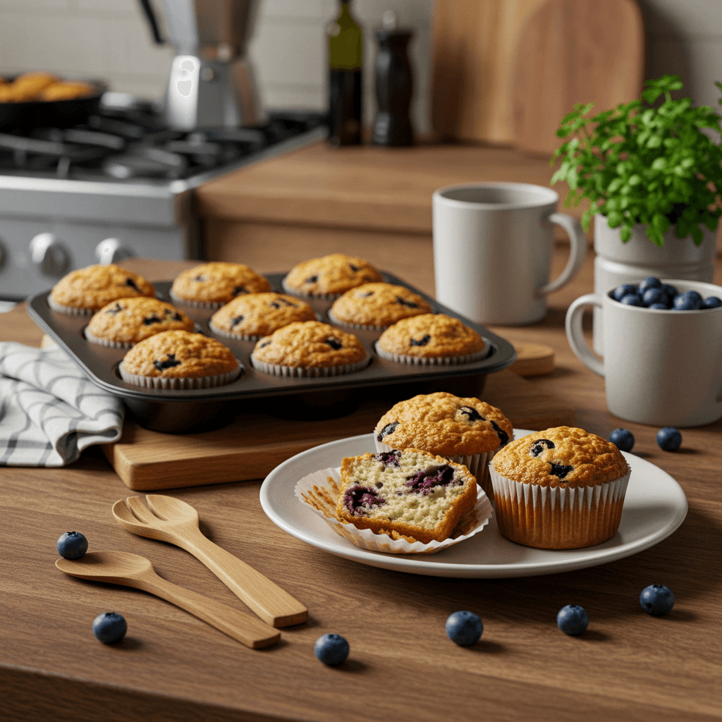 Blueberry Breakfast Muffins