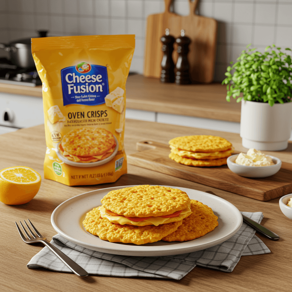 Cheese Fusion Oven Crisps