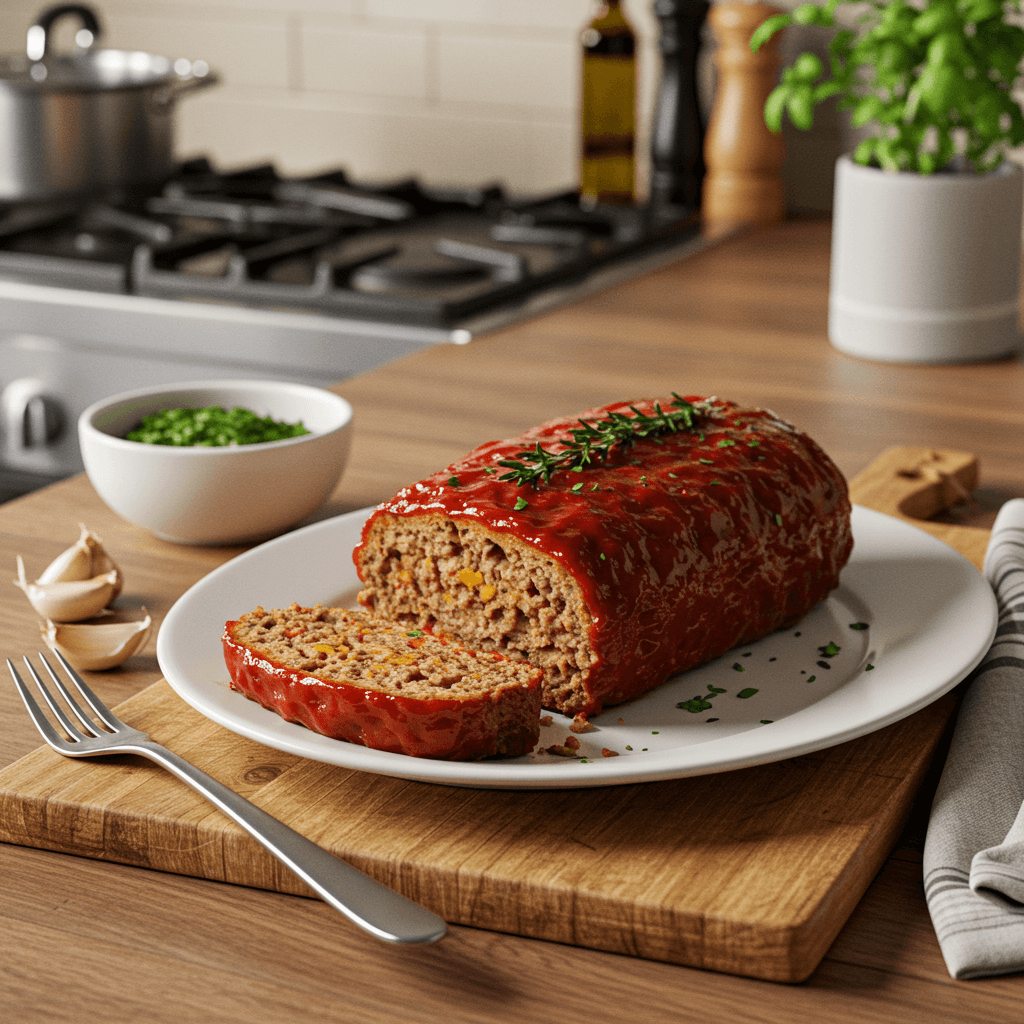 Classic Oven-Baked Meatloaf