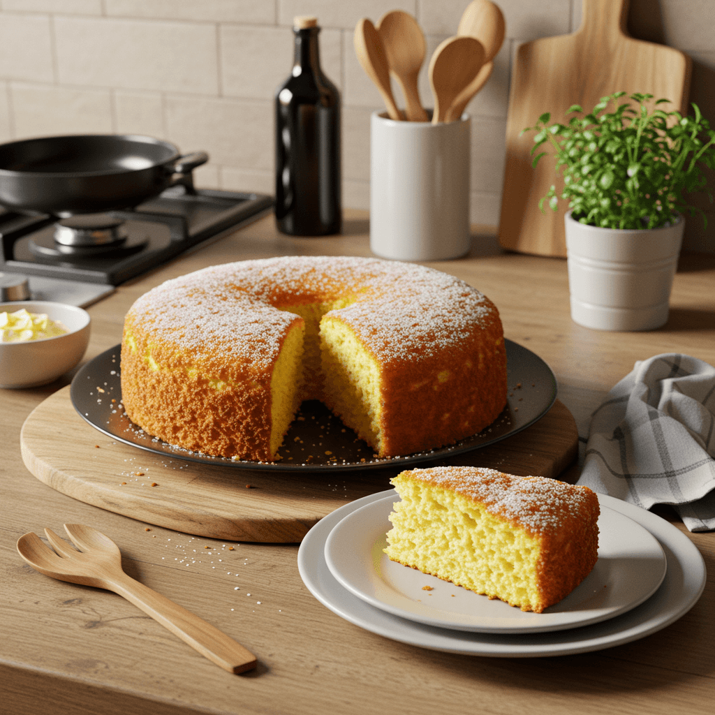 Classic Vanilla Sponge Cake Delight