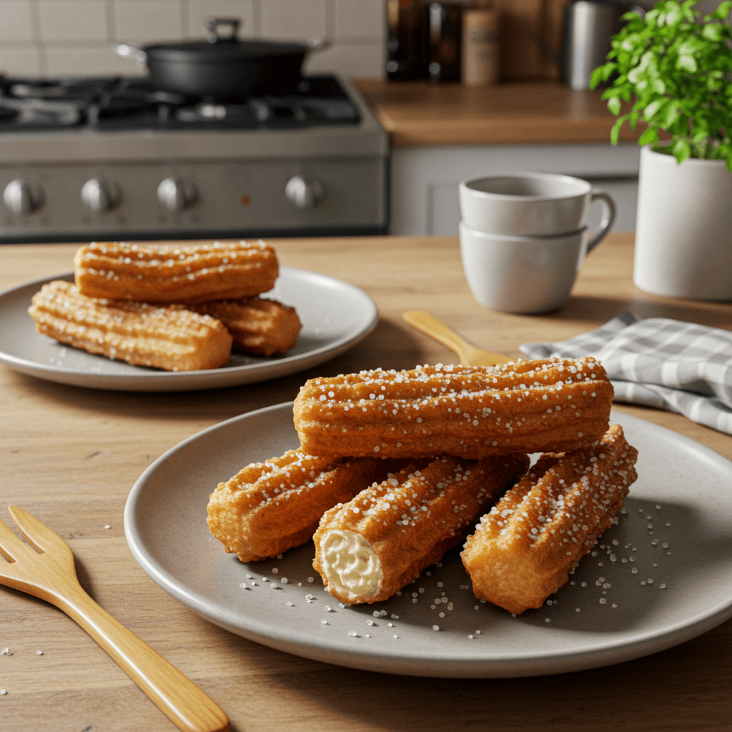 Crispy Deep-Fried Cinnamon Sugar Churros