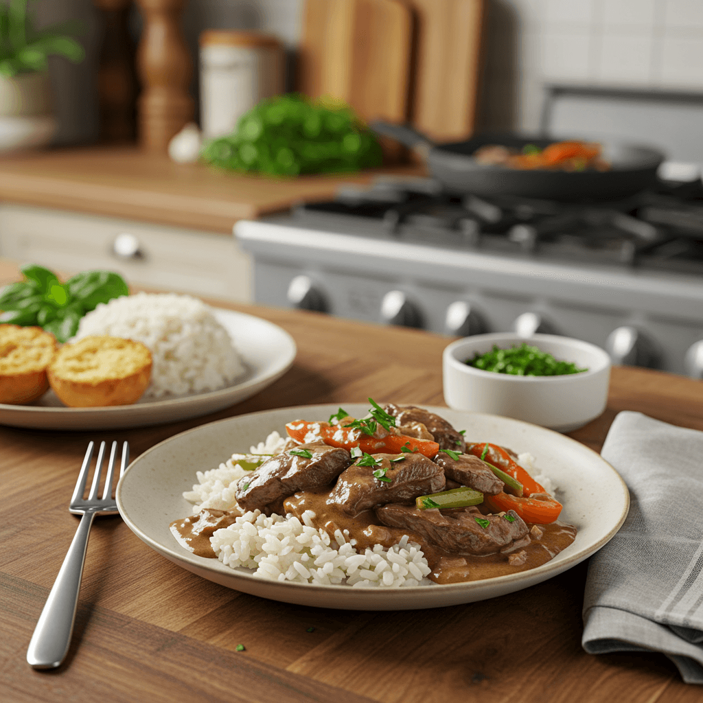 Decadent Beef Stroganoff: A Classic Comfort Dinner