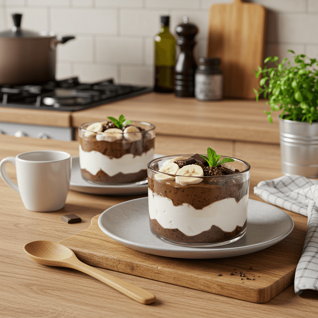 Decadent Chocolate Yogurt Parfait Delight