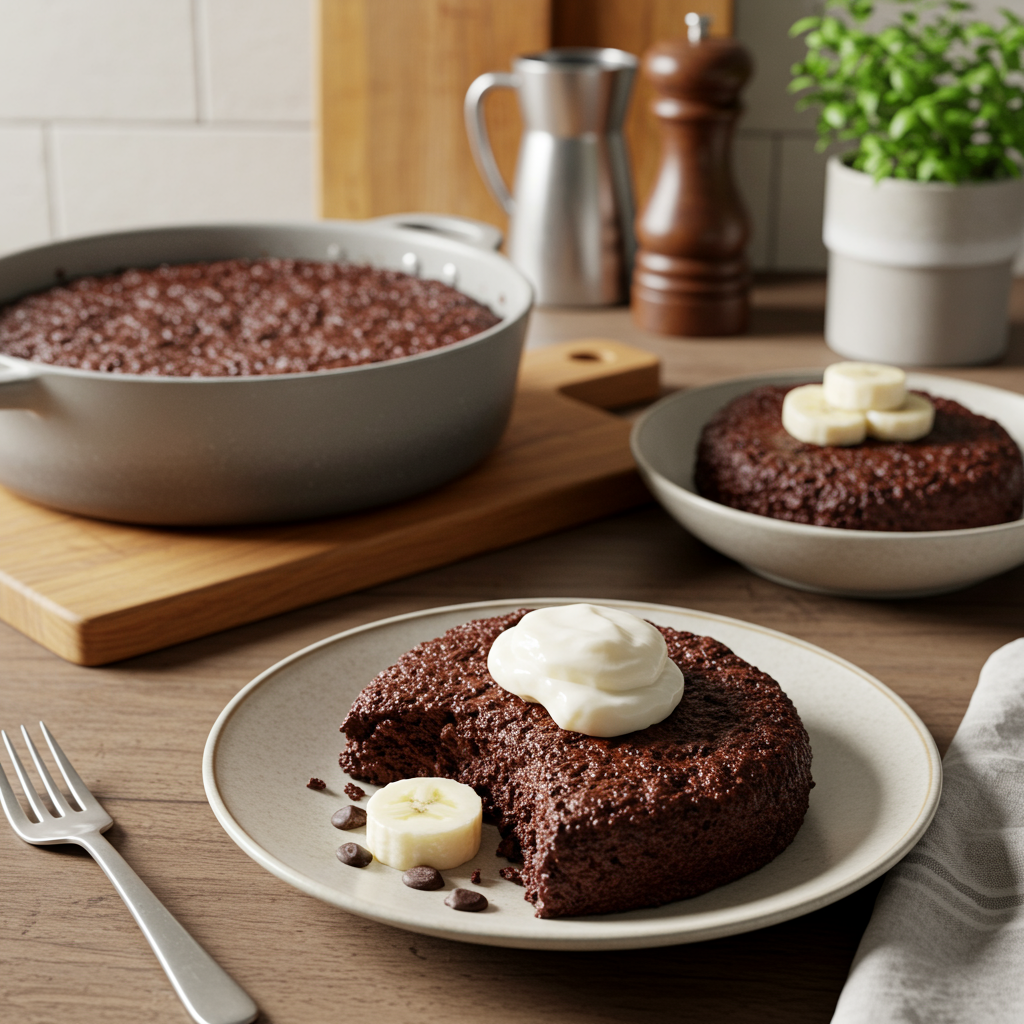 Decadent Stove-top Chocolate Breakfast Pudding