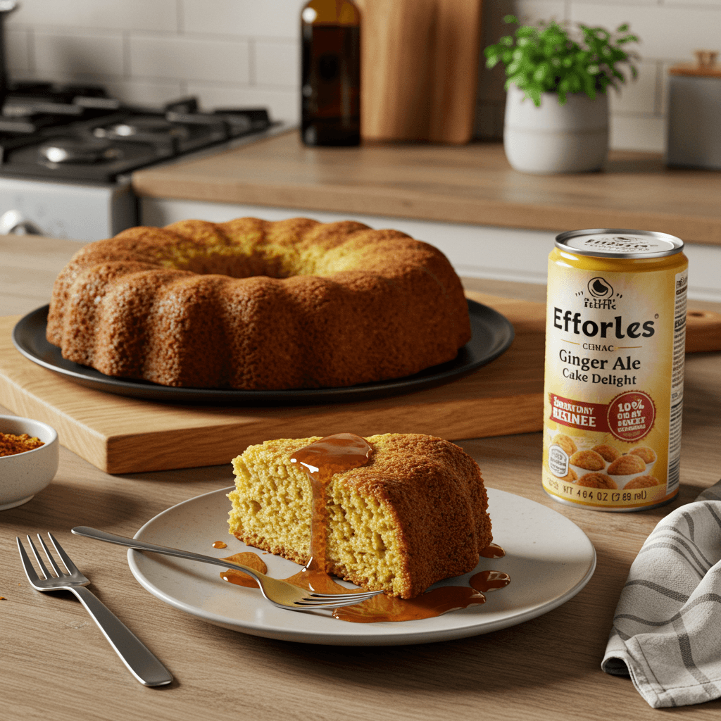 Effortless Ginger Ale Spice Cake Delight