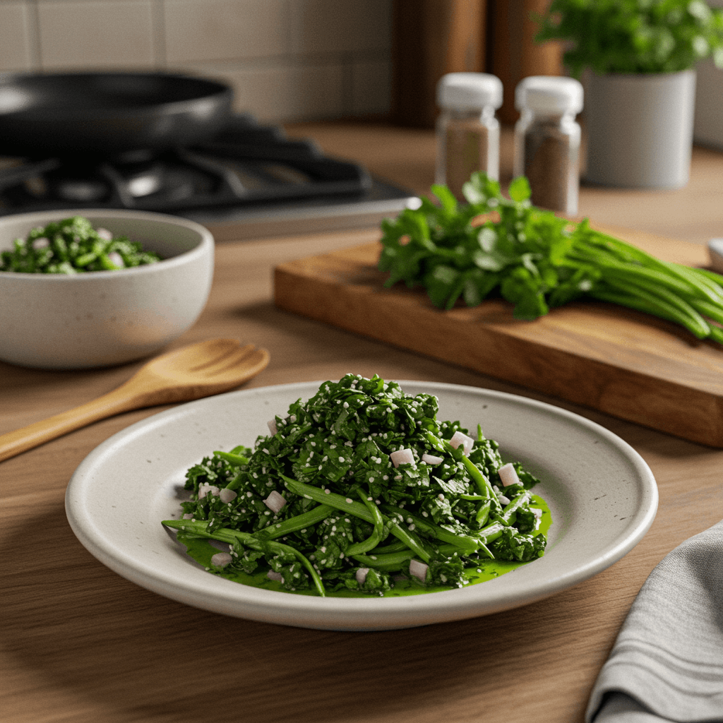 Fresh Cilantro Chimichurri with Crispy Cilantro Stems