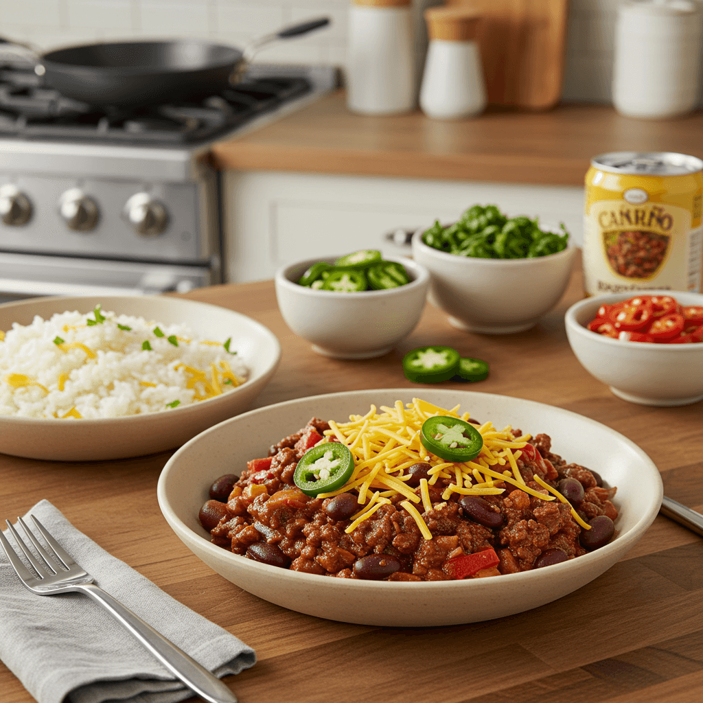 Hearty Jalapeño Beer-Infused Beef Chili