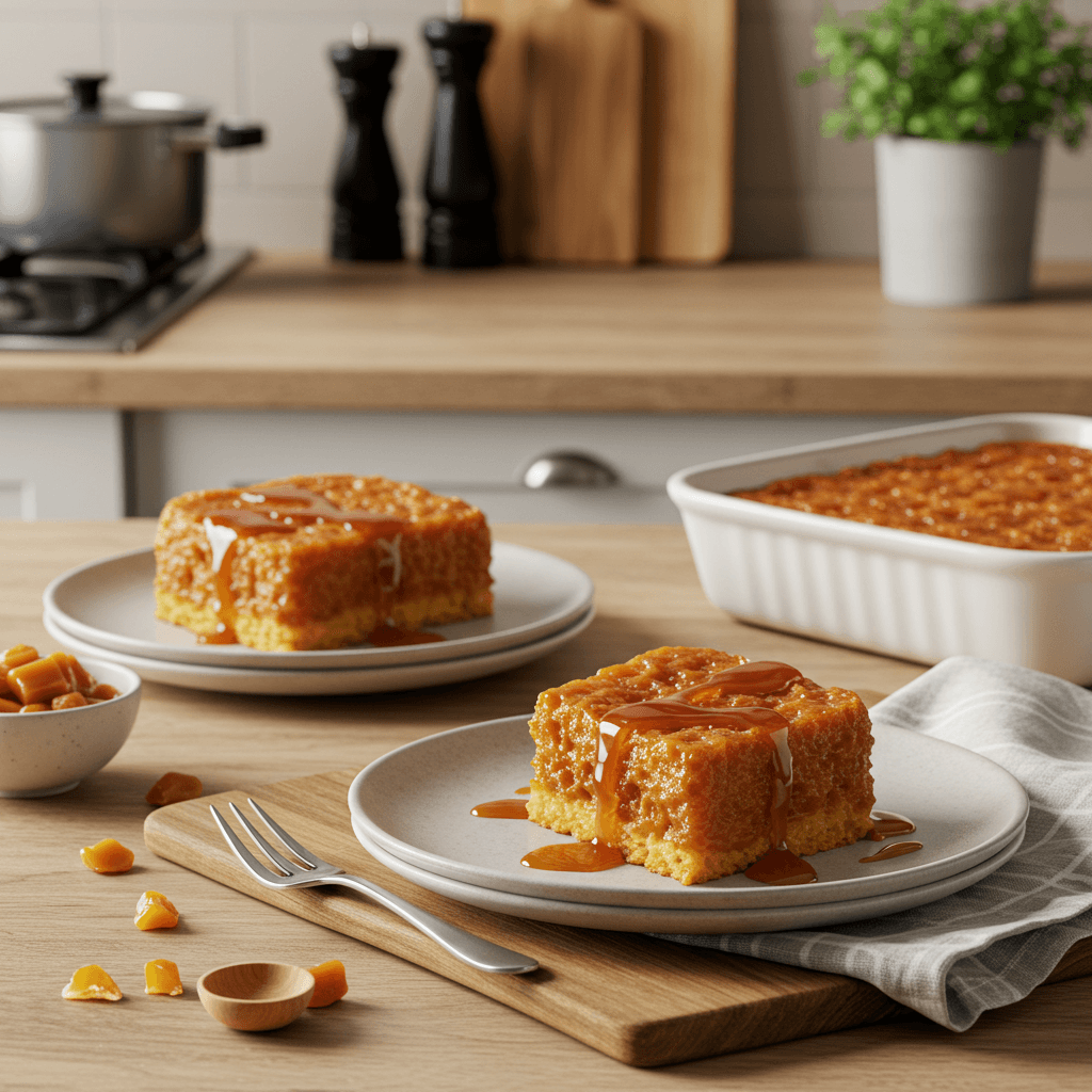 Irresistible Microwave Caramel Delight