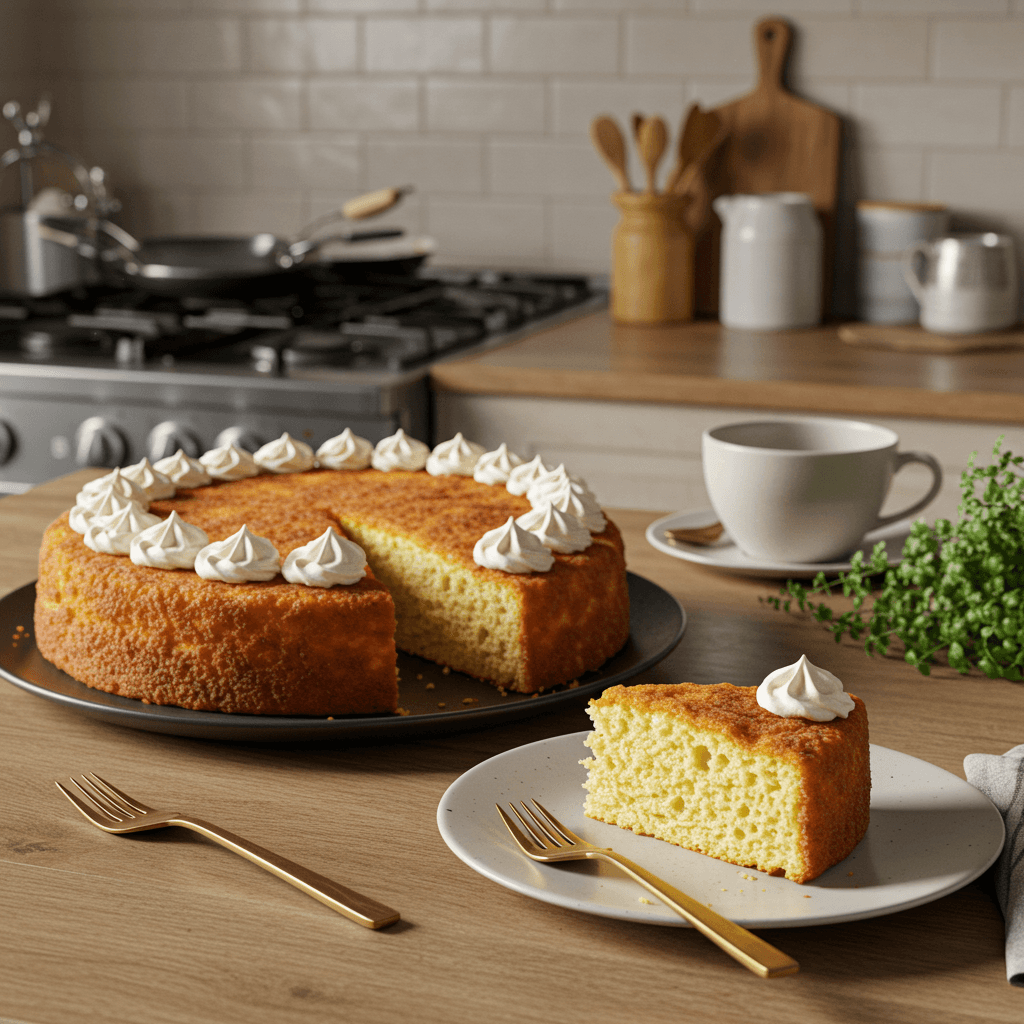 Irresistible Vanilla Butter Cake