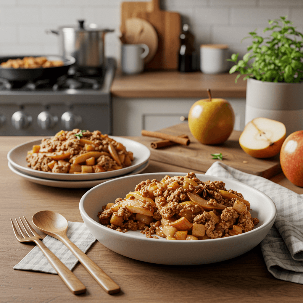 Oven-Baked Cinnamon Apple and Sweet Potato Pear Crisp