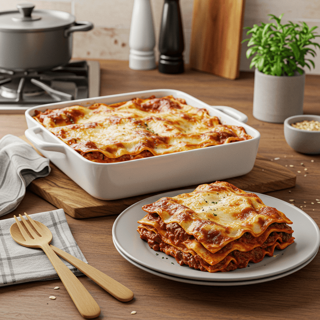 Oven-Baked Classic Beef Lasagna