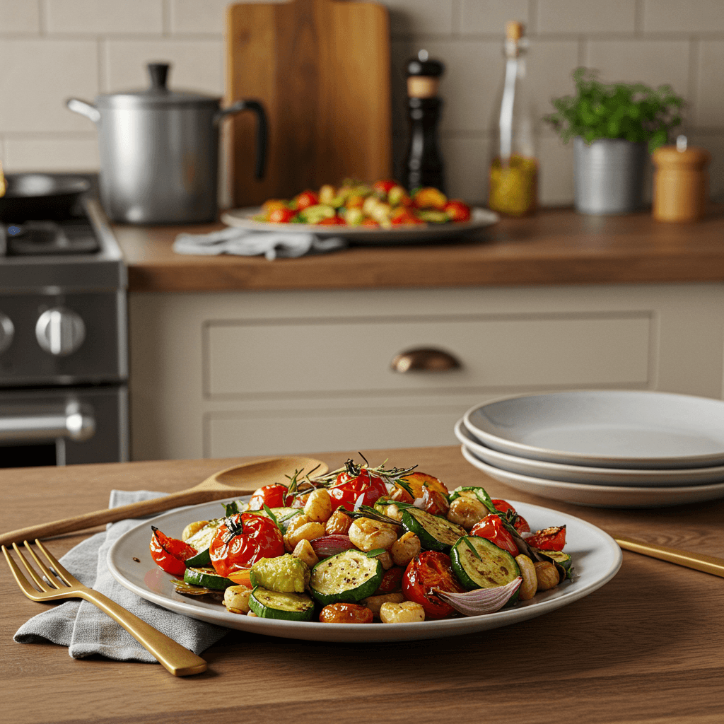 Oven-Roasted Mediterranean Vegetable Medley for Dinner