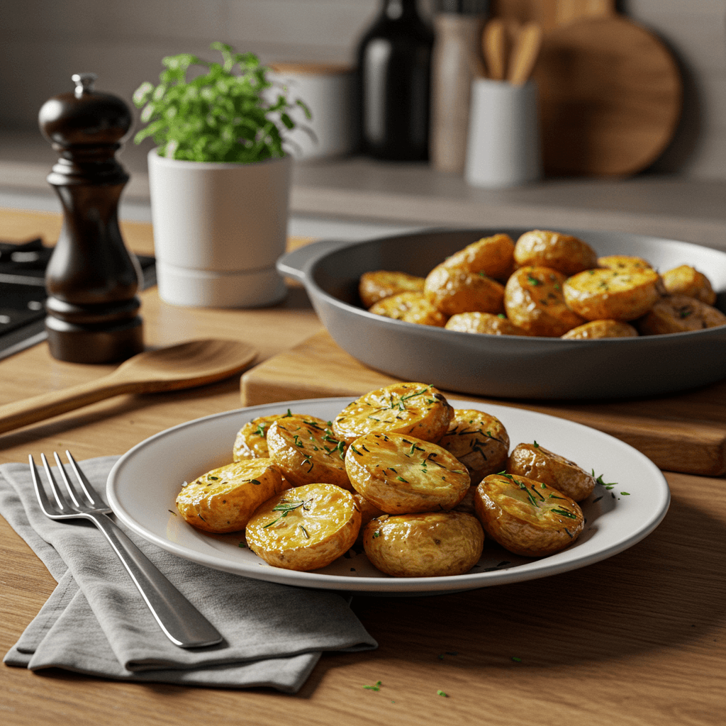 Perfectly Crispy Oven-Roasted Potatoes with Savory Beef Fat