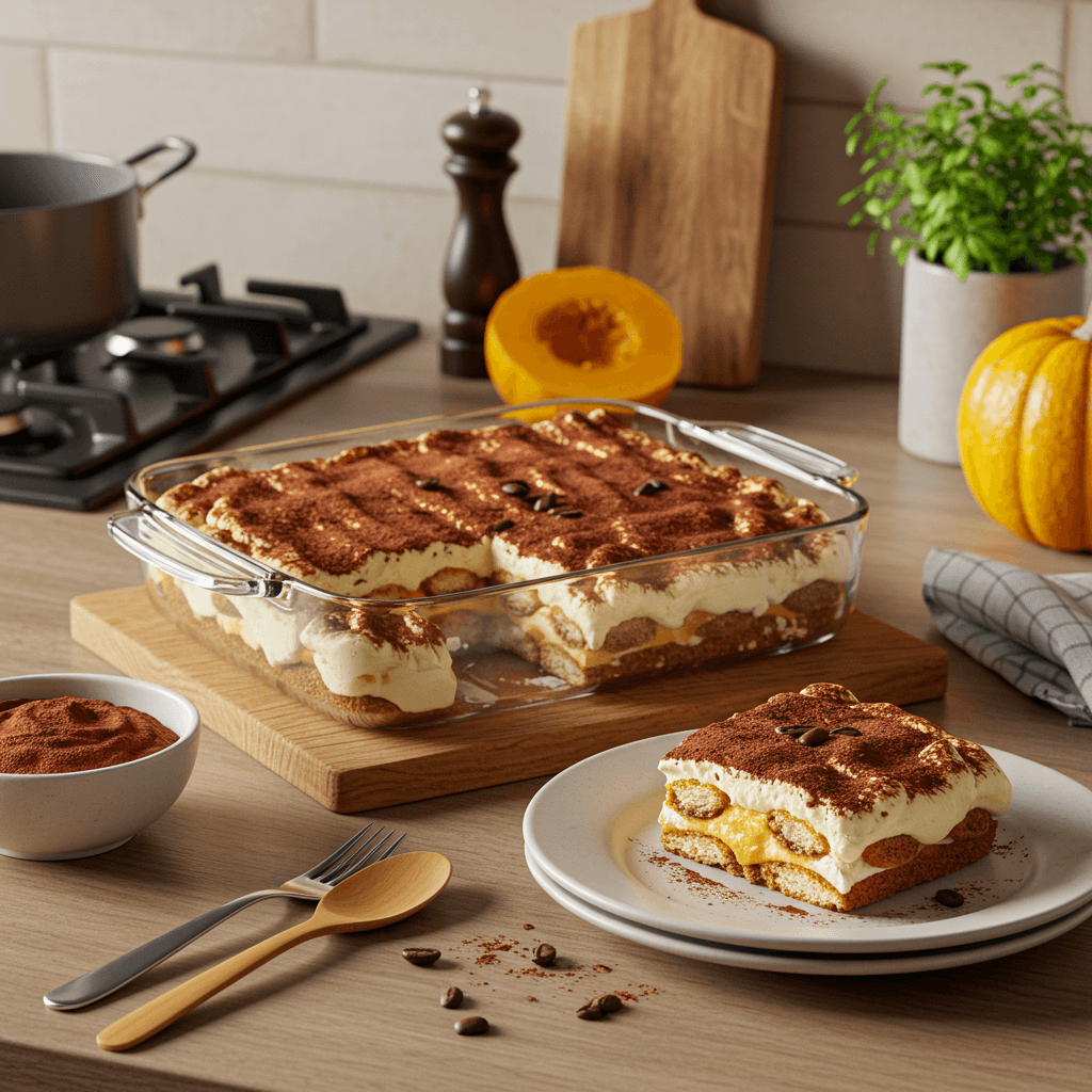 Pumpkin Tiramisu