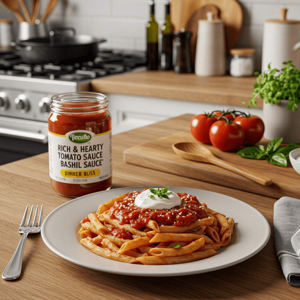 Rich & Hearty Tomato Basil Sauce for Dinner Bliss