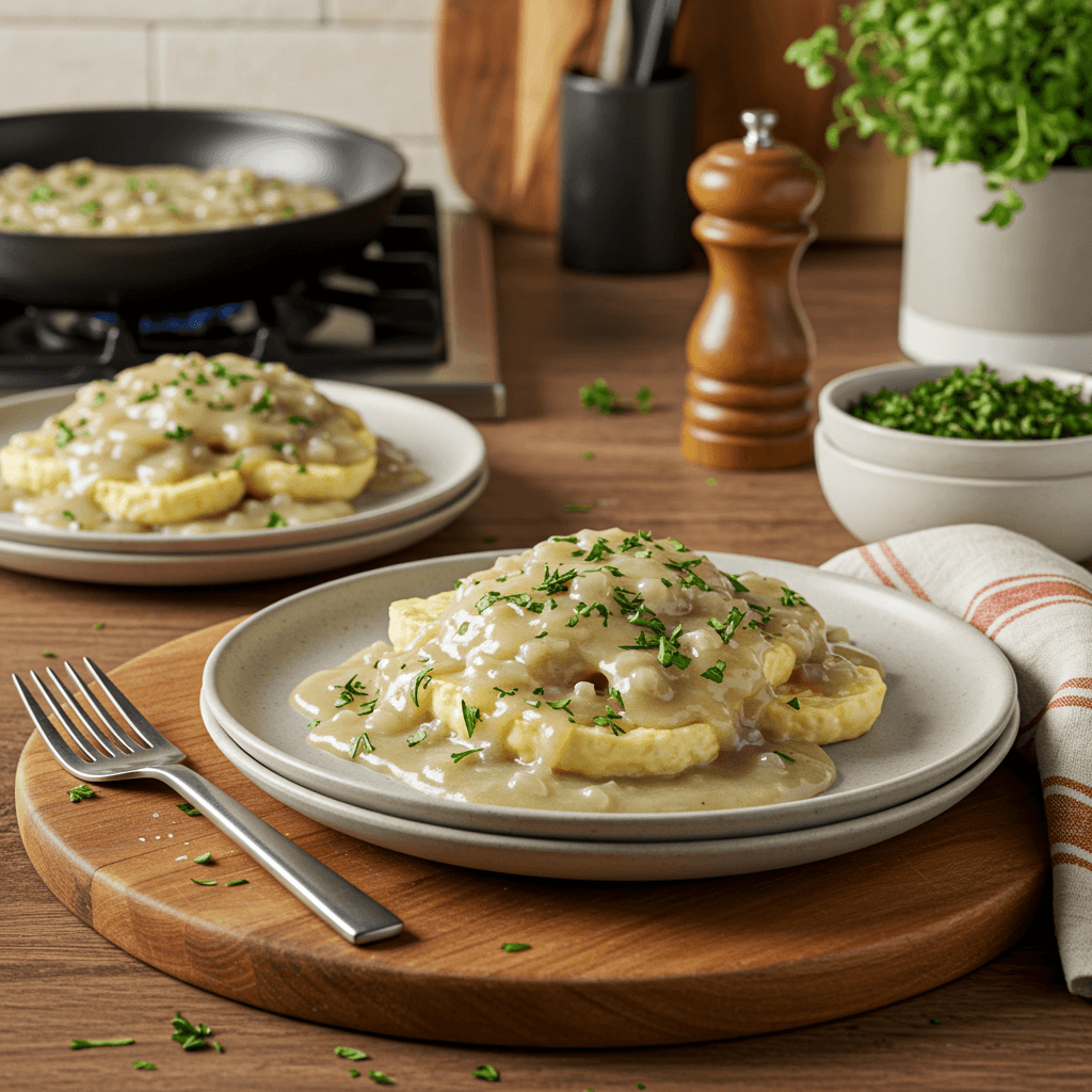 Savory Stove-Top Herb Turkey Gravy