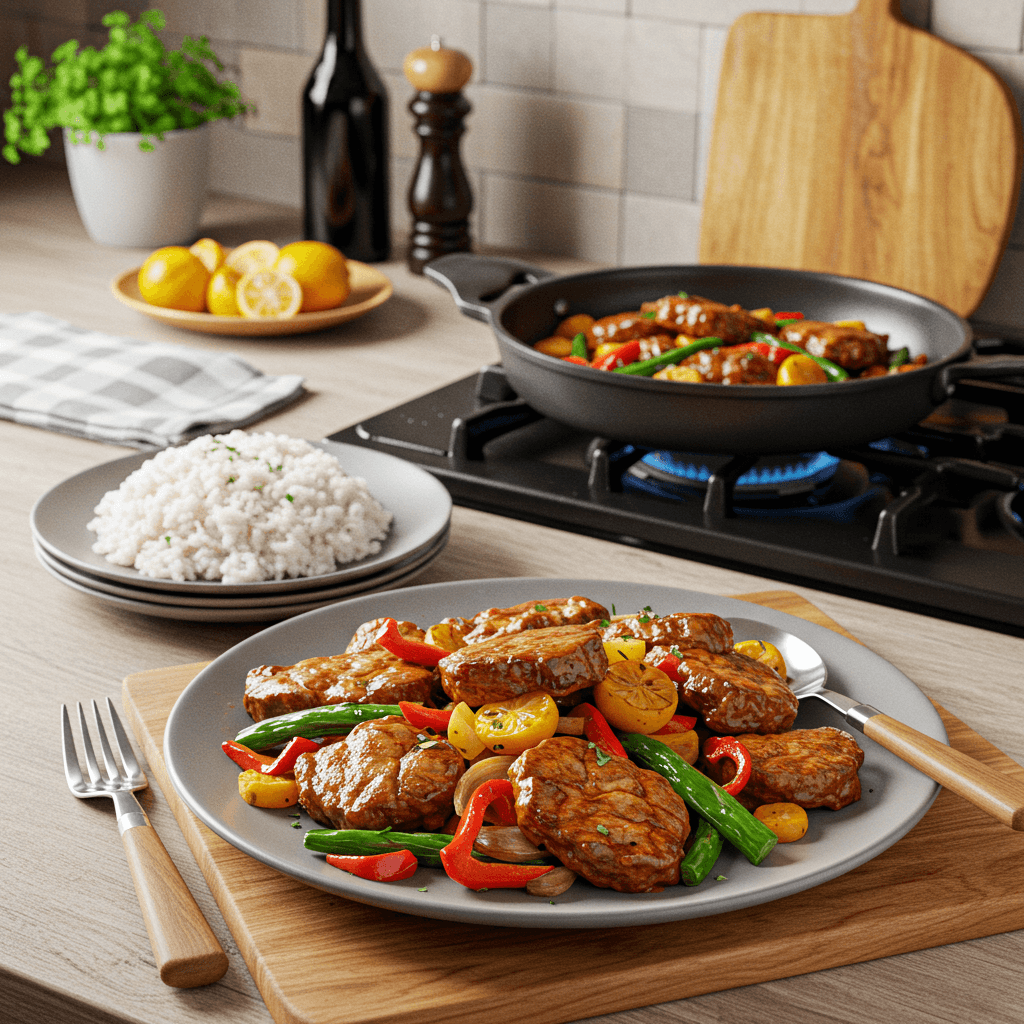 Sizzling Spiced Stove-Top Dinner Delight
