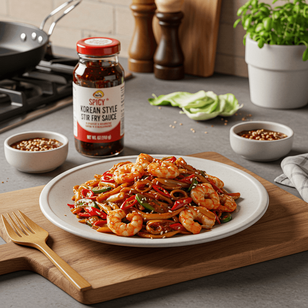 Spicy Korean-Style Stir Fry Sauce