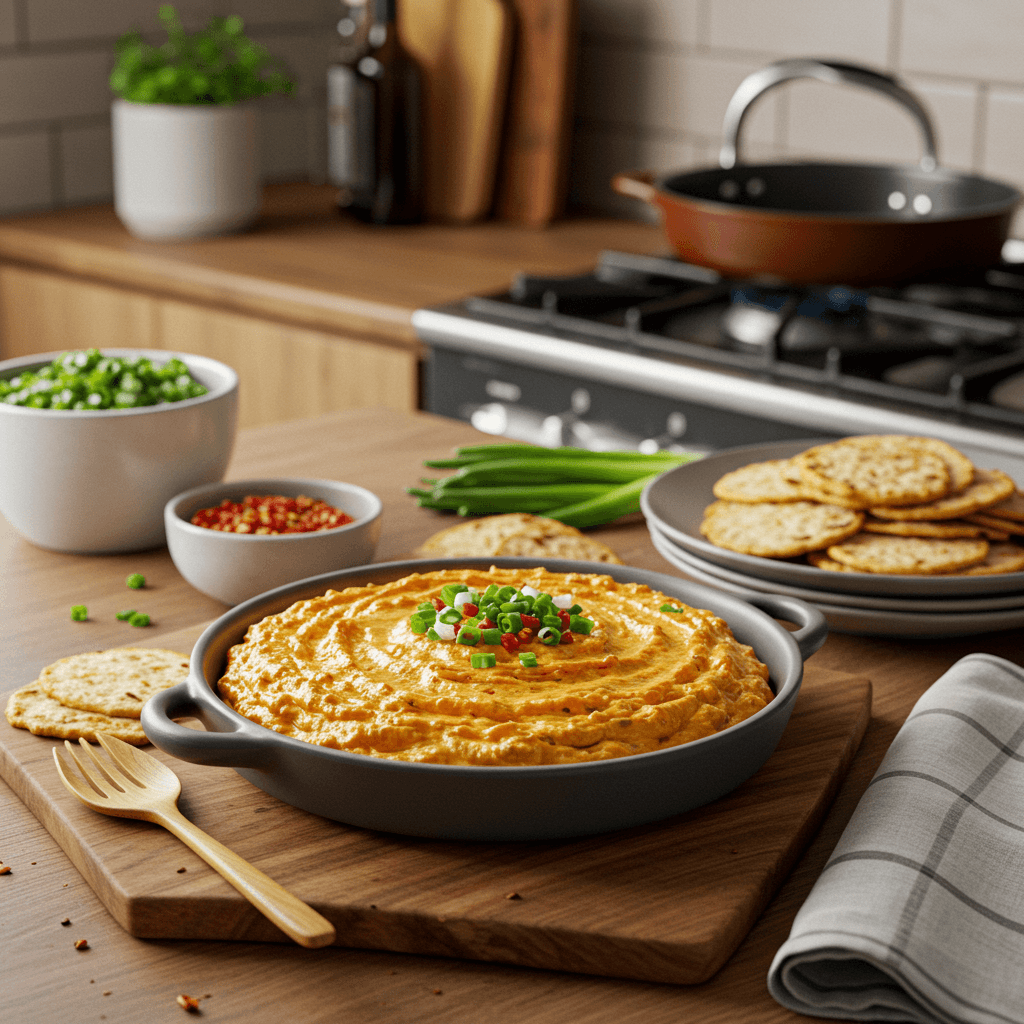 Spicy Onion Dip with a Zesty Twist