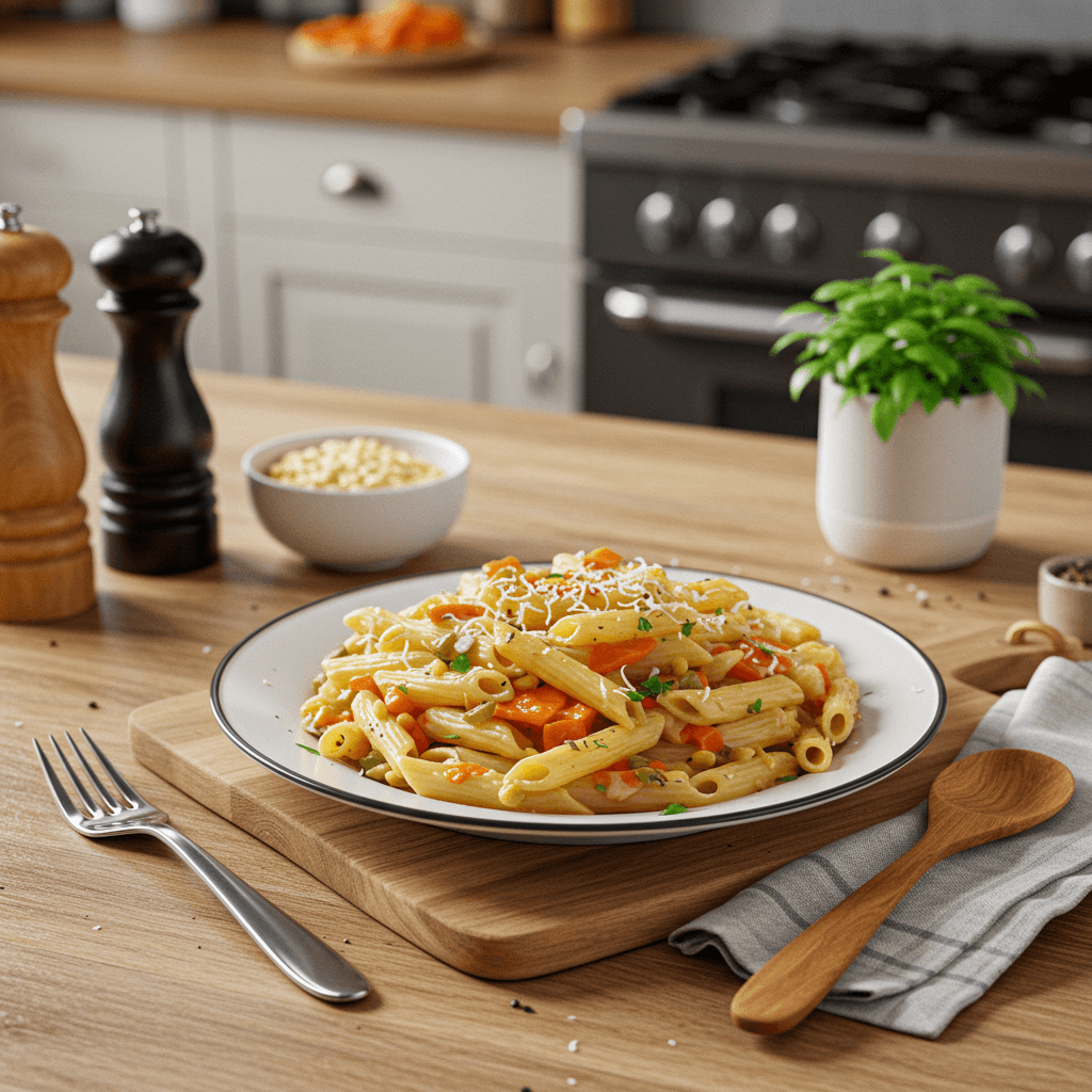 Stove-Top Brothy Pasta Delight