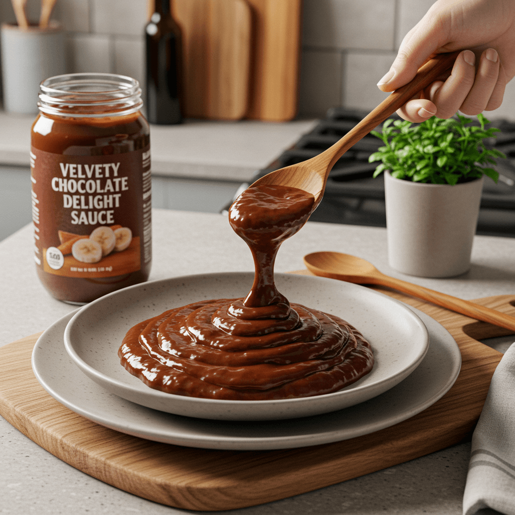 Velvety Chocolate Delight Sauce