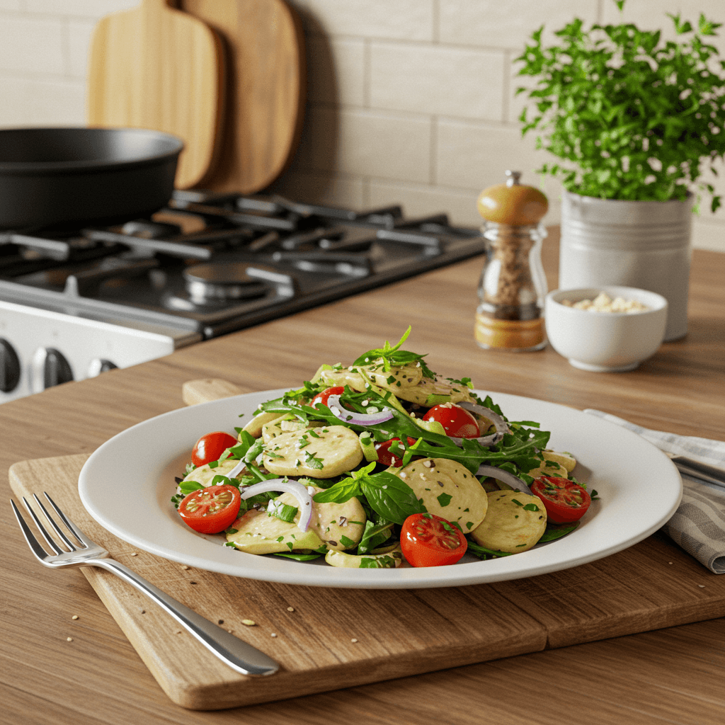 Zesty Garden Herb Salad