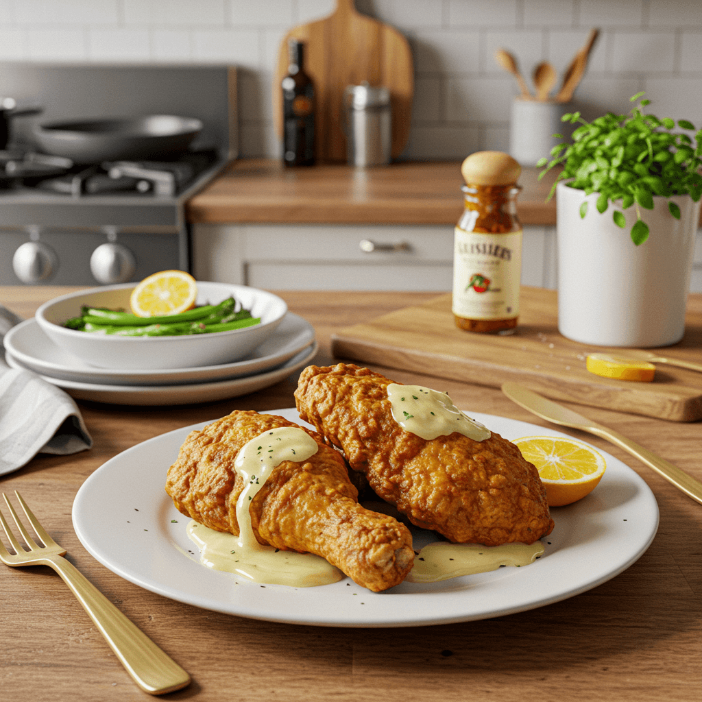 Crispy Buttermilk Fried Chicken Delight
