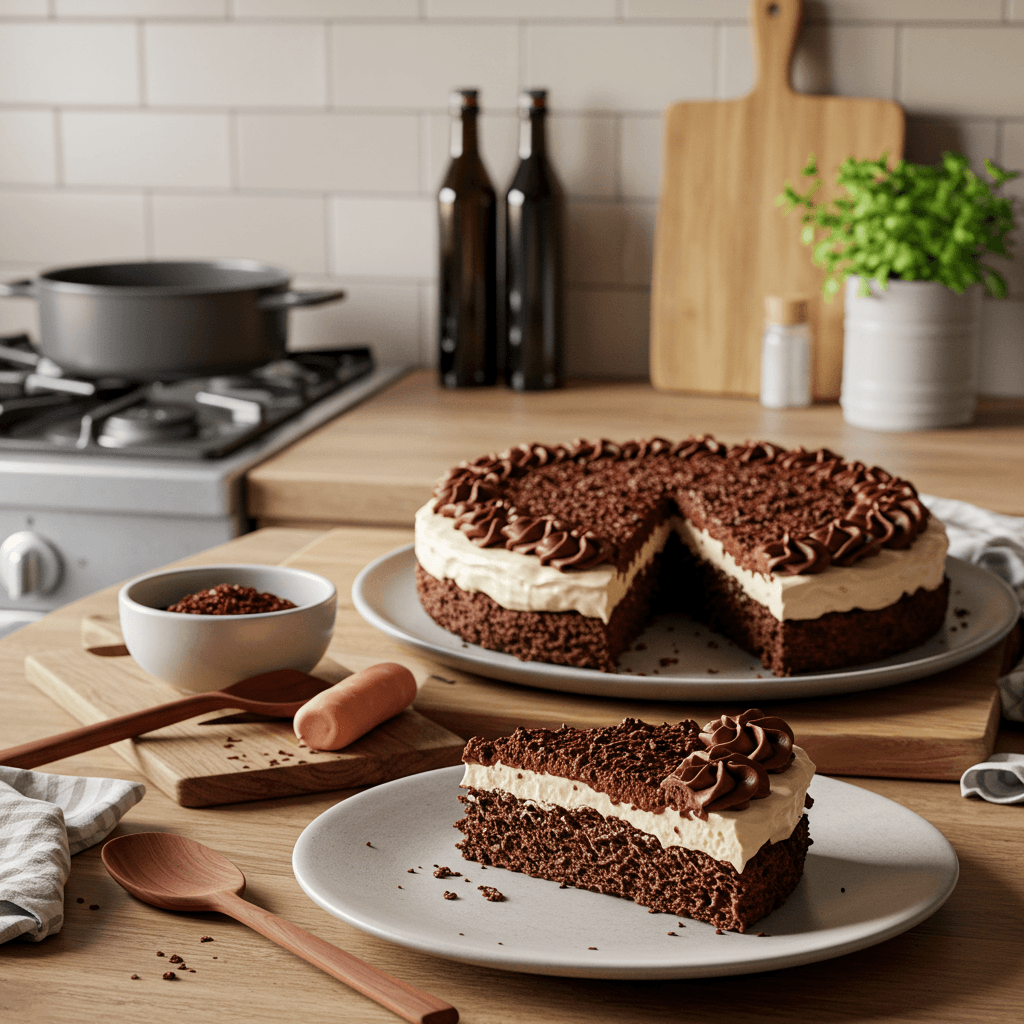 Decadent Chocolate Buttermilk Layer Cake