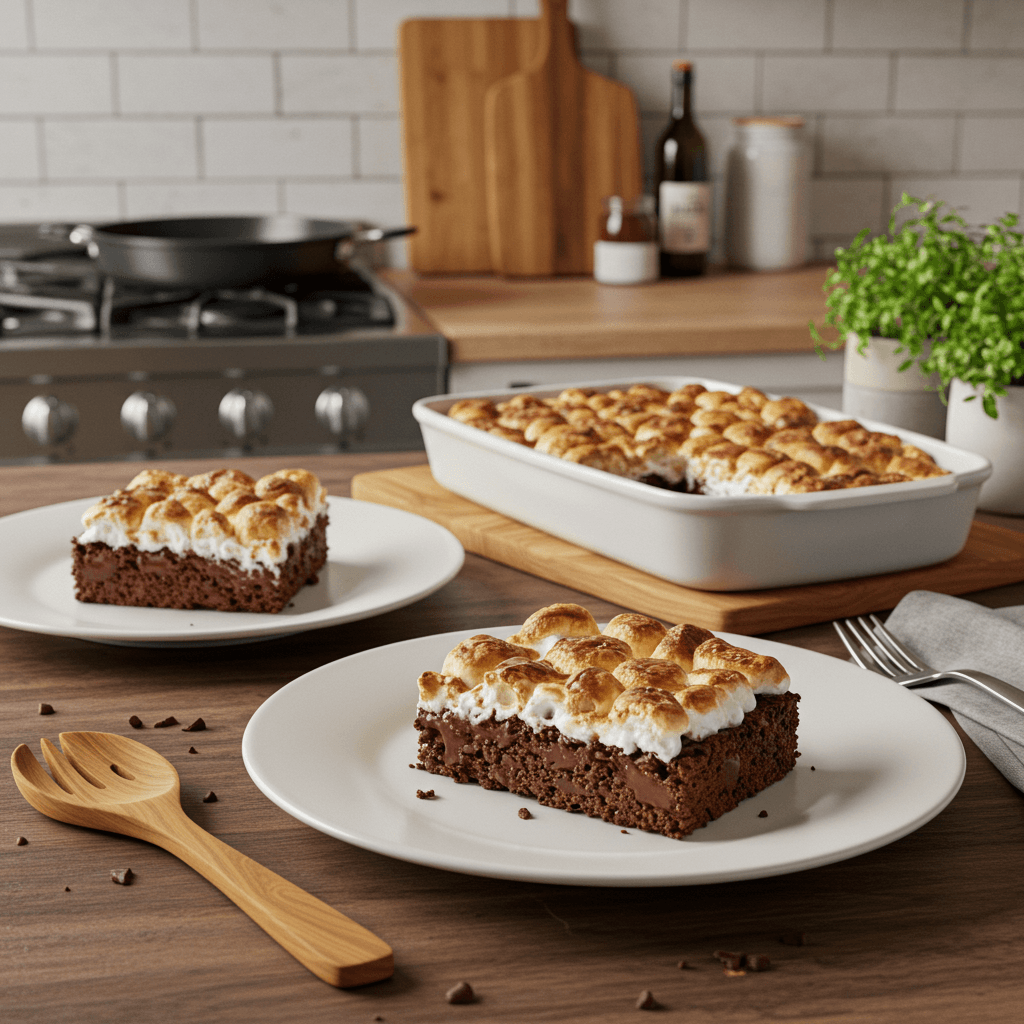 Decadent Chocolate Marshmallow Fudge Delight