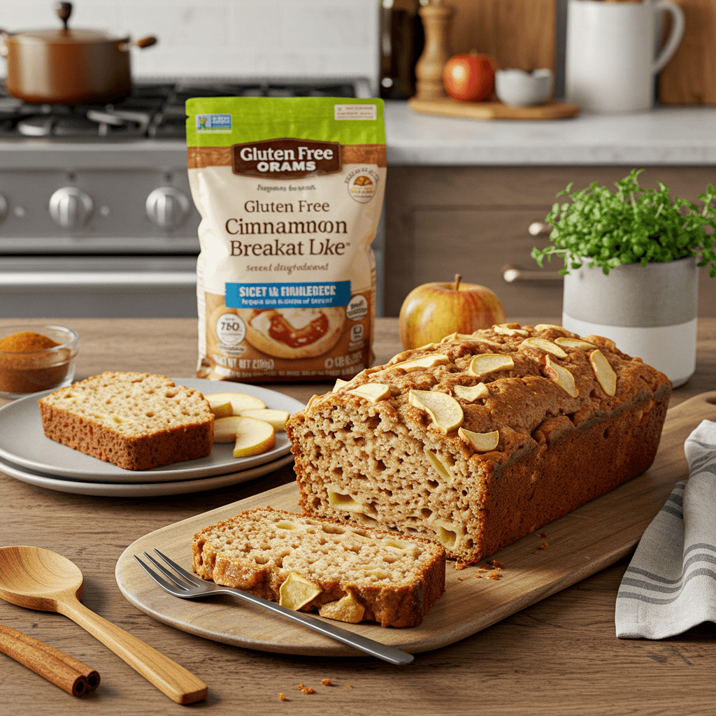 Gluten-Free Apple Cinnamon Breakfast Loaf