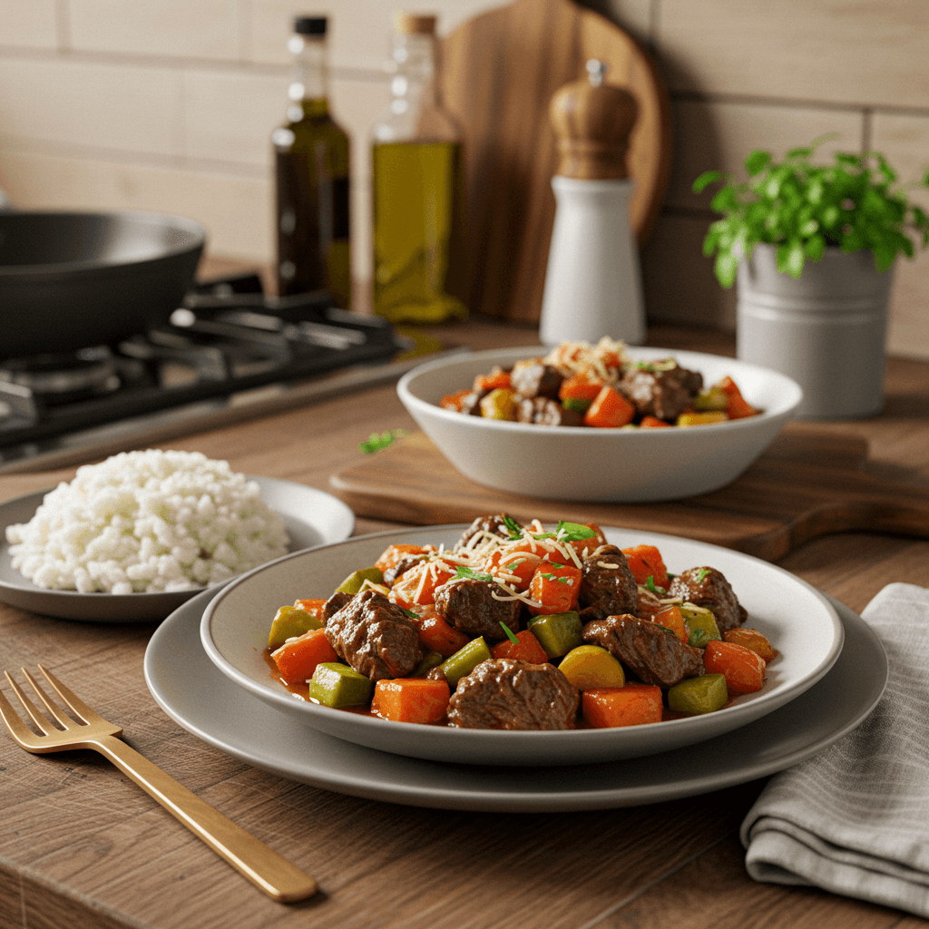 Hearty Italian Beef and Vegetable Stew