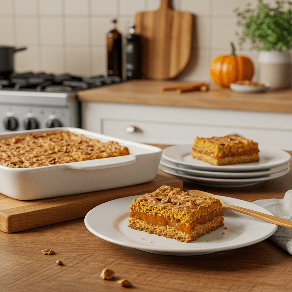 Irresistible Spiced Pumpkin Dessert Bars
