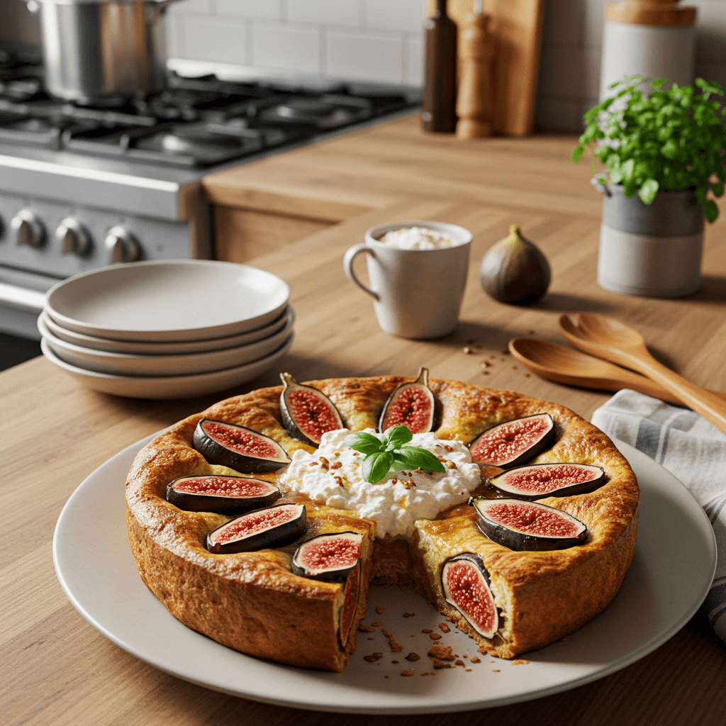 Oven-Baked Fig & Ricotta Delight