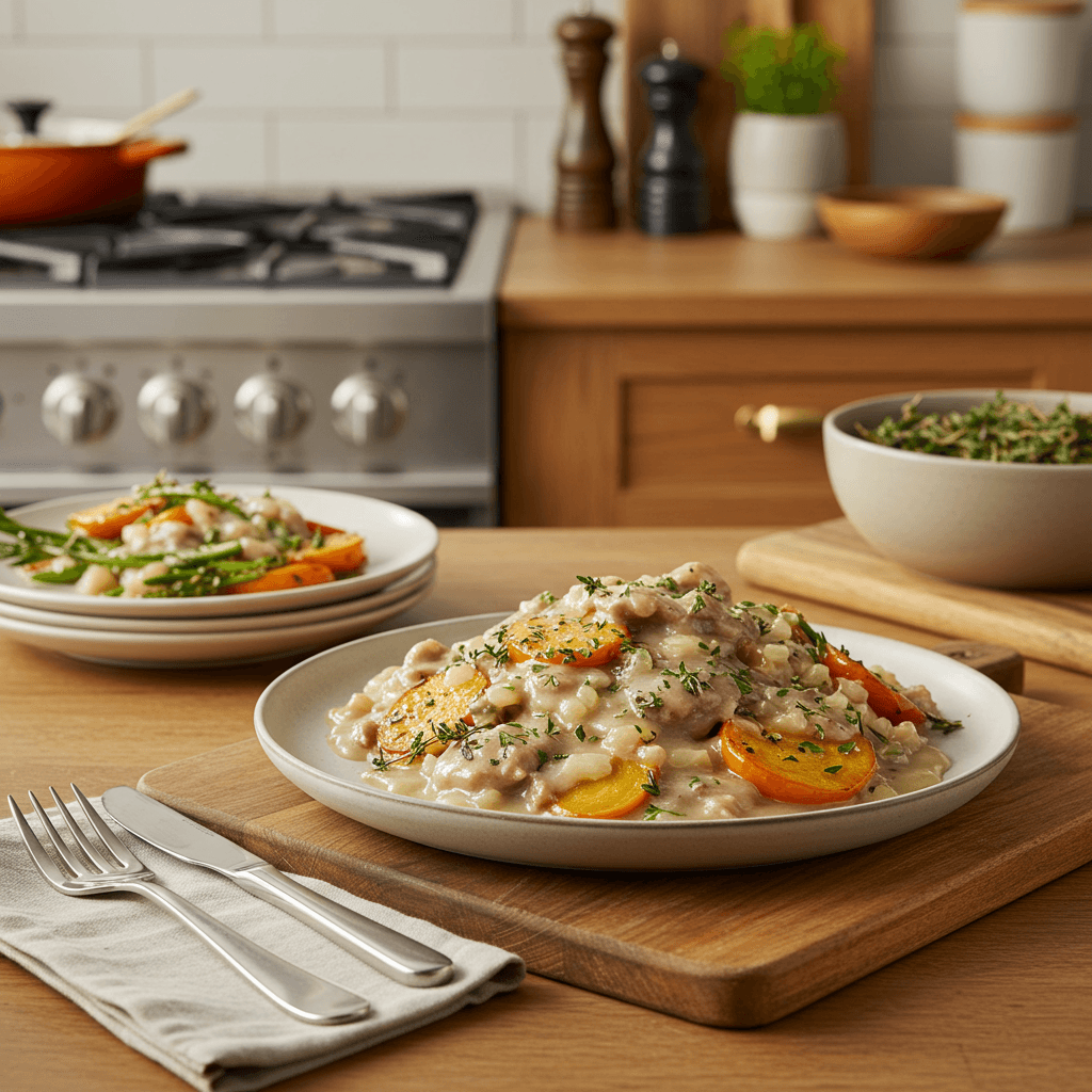 Oven-Roasted Herb-Infused Turkey Gravy