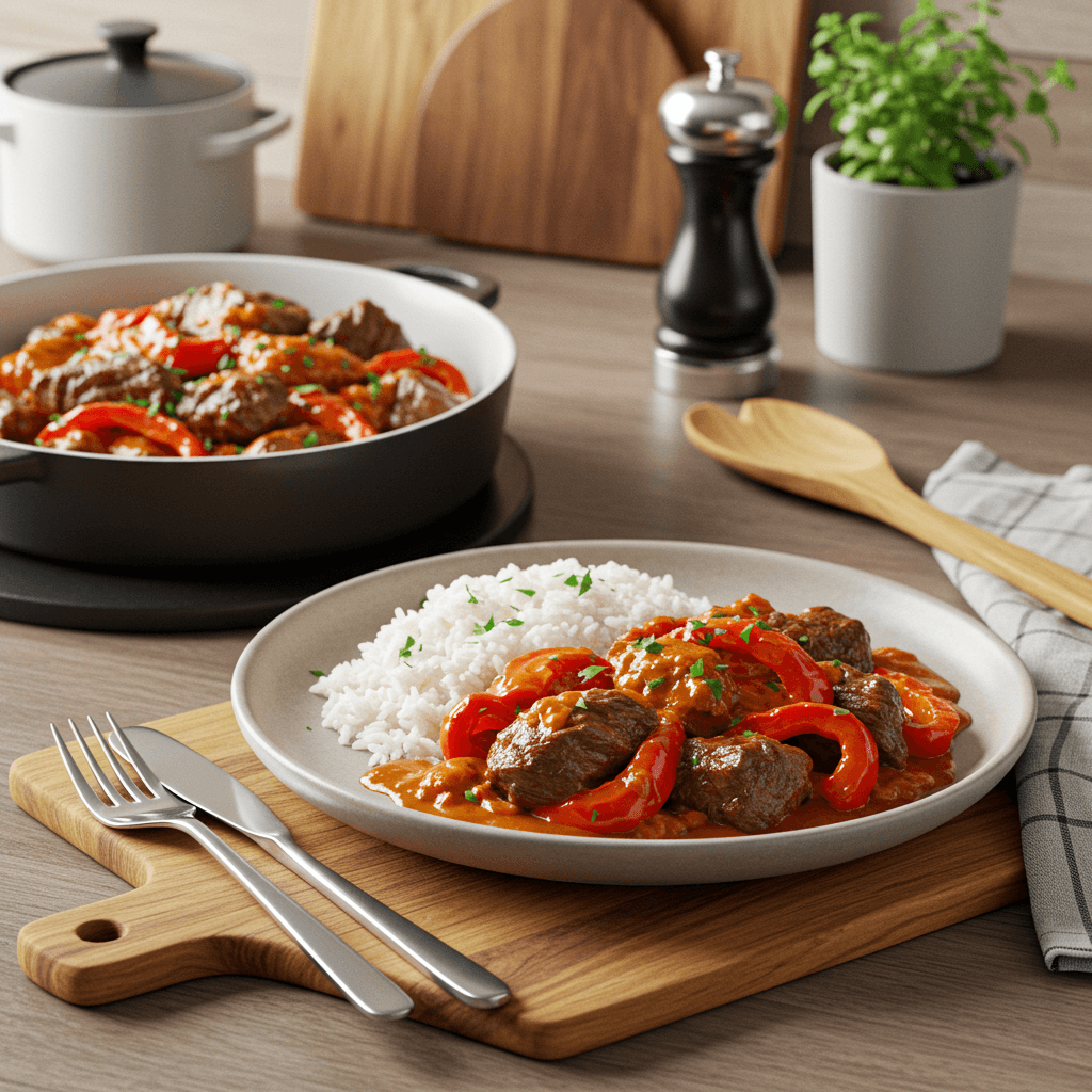 Savory Slow-Cooked Beef Paprika Delight