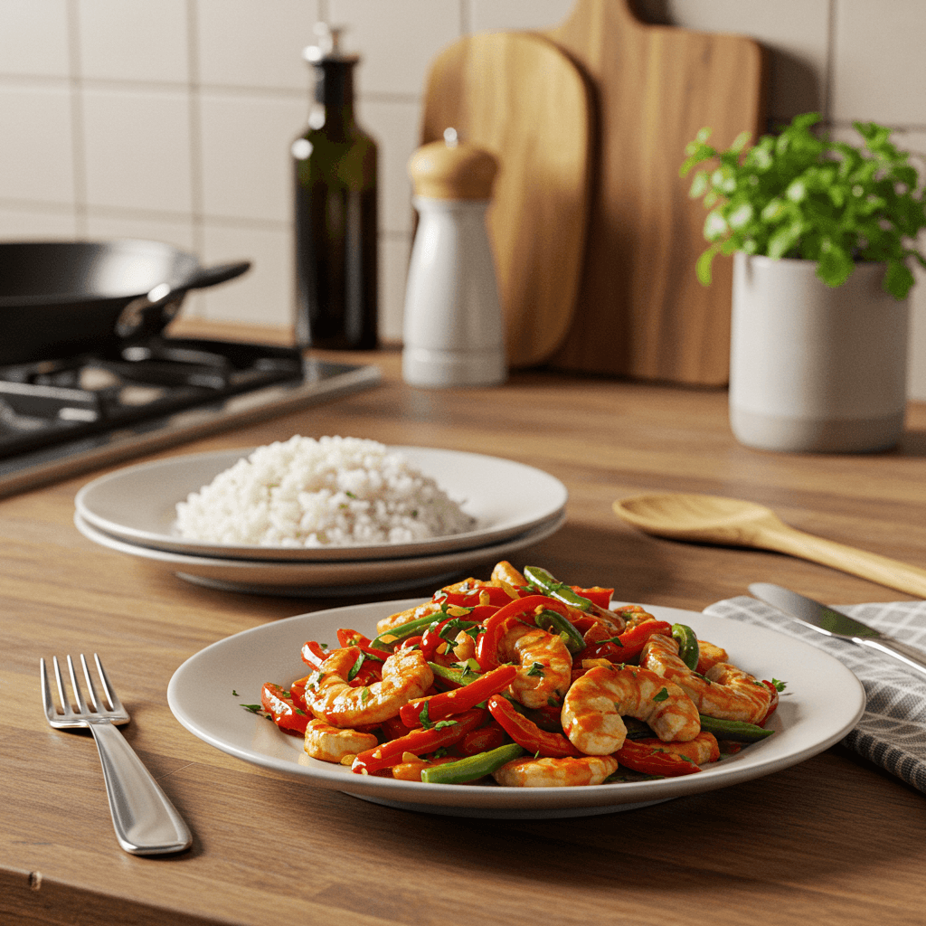 Spiced Chile Sauté