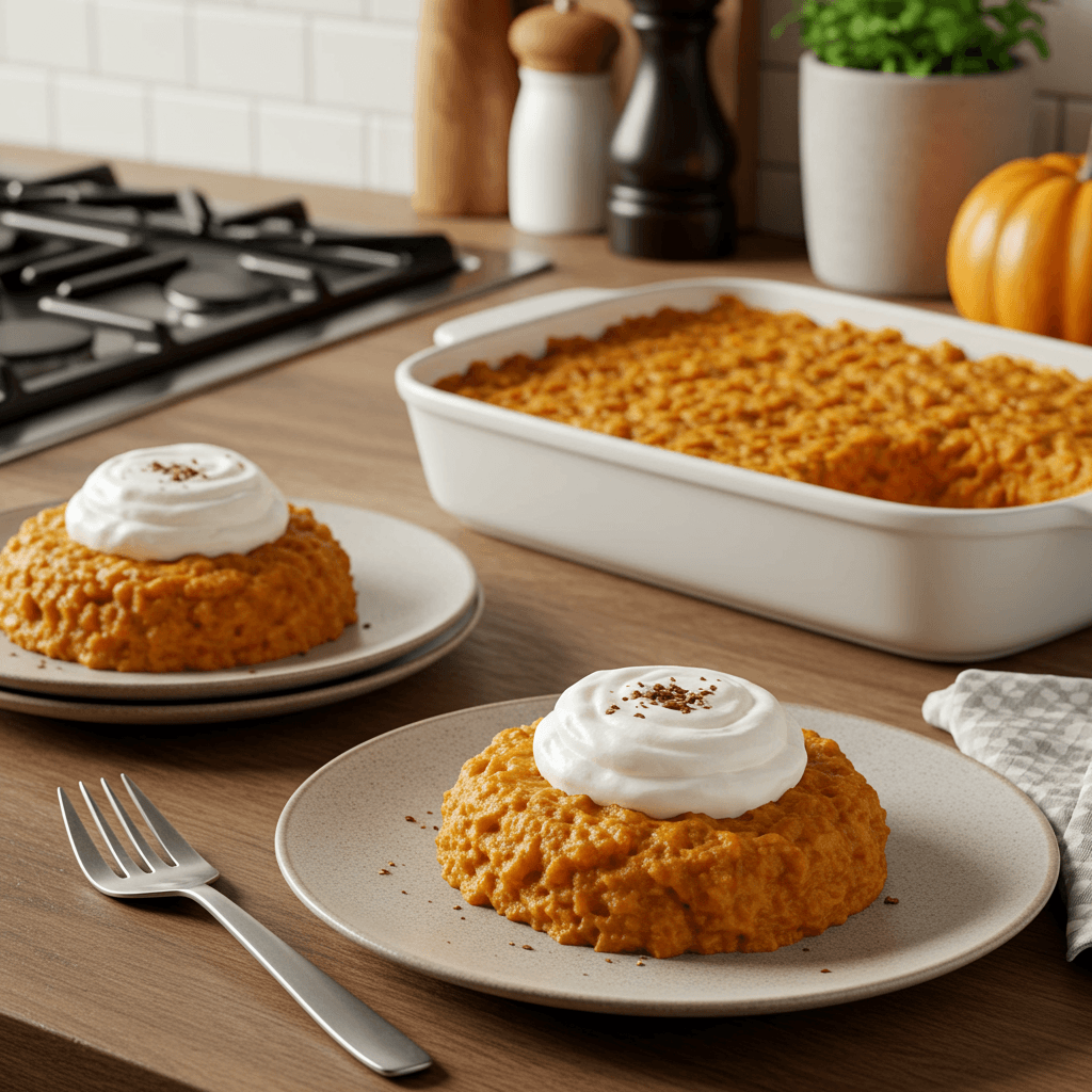 Stove-Top Pumpkin Spice Cream Cheese Delight