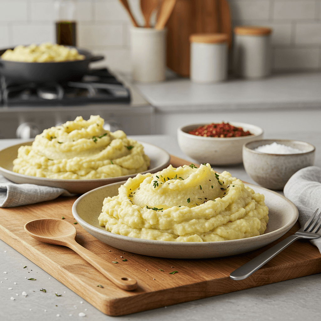 Stovetop Creamy Yukon Gold Mashed Potatoes